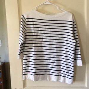 striped mid sleeve ralph lauren